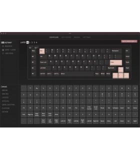 Keychron Q65 Black QMK Brown Switch (US) w/Knob