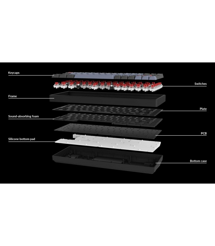 Keychron K2 Pro Red Switch RGB (US)