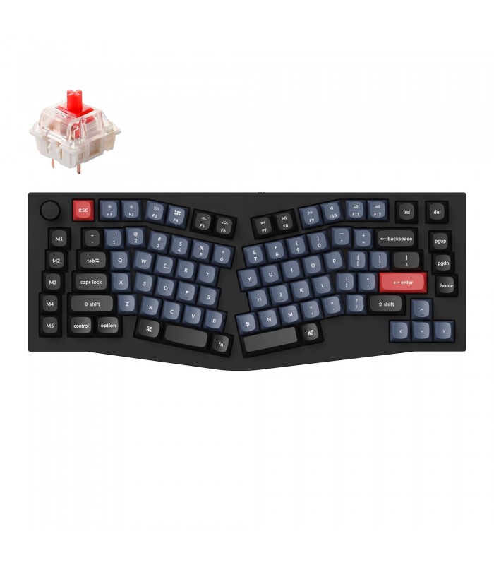 Keychron Q10 Black QMK Red Switch (US) w/Knob