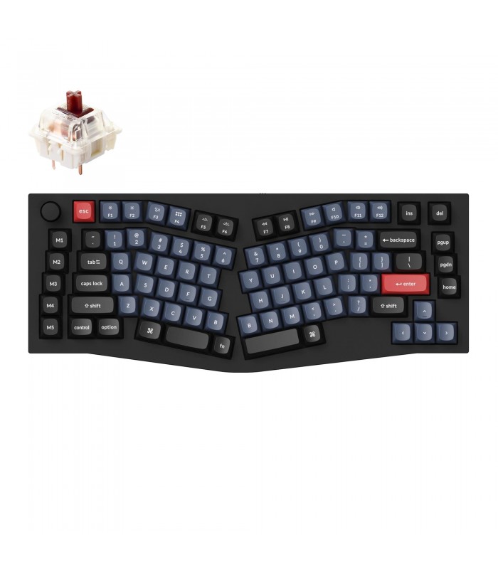 Keychron Q10 Black QMK Brown Switch (US) w/Knob