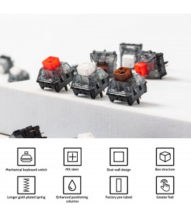 Kailh Box V2 Switch 110pcs/Set Red