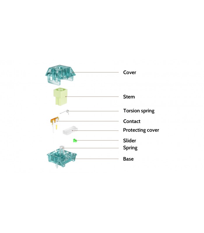 Kailh Box Summer Clicky Switch 110pcs/Set