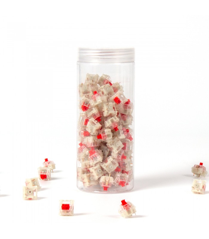 Gateron Cap V2 Switch 110pcs/Set Red 