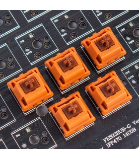 Gateron Cap V2 Switch 110pcs/Set Golden-Brown