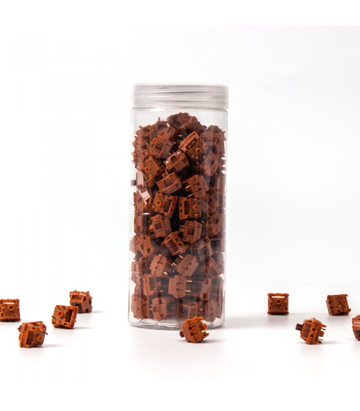 Gateron Cap V2 Switch 110pcs/Set Golden-Brown