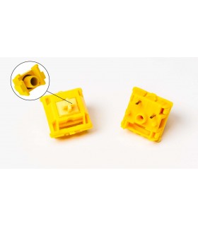Gateron Cap V2 Switch 110pcs/Set Golden-Yellow
