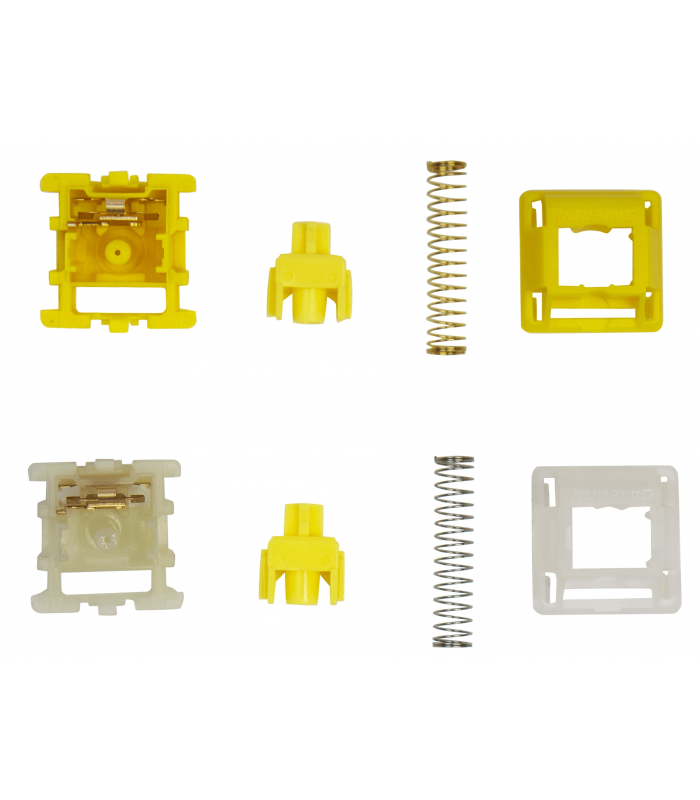 Gateron Cap V2 Switch 110pcs/Set Golden-Yellow