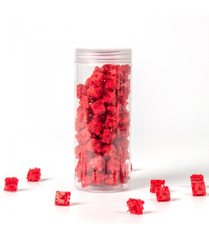 Gateron Phantom Switch 110pcs/Set Red