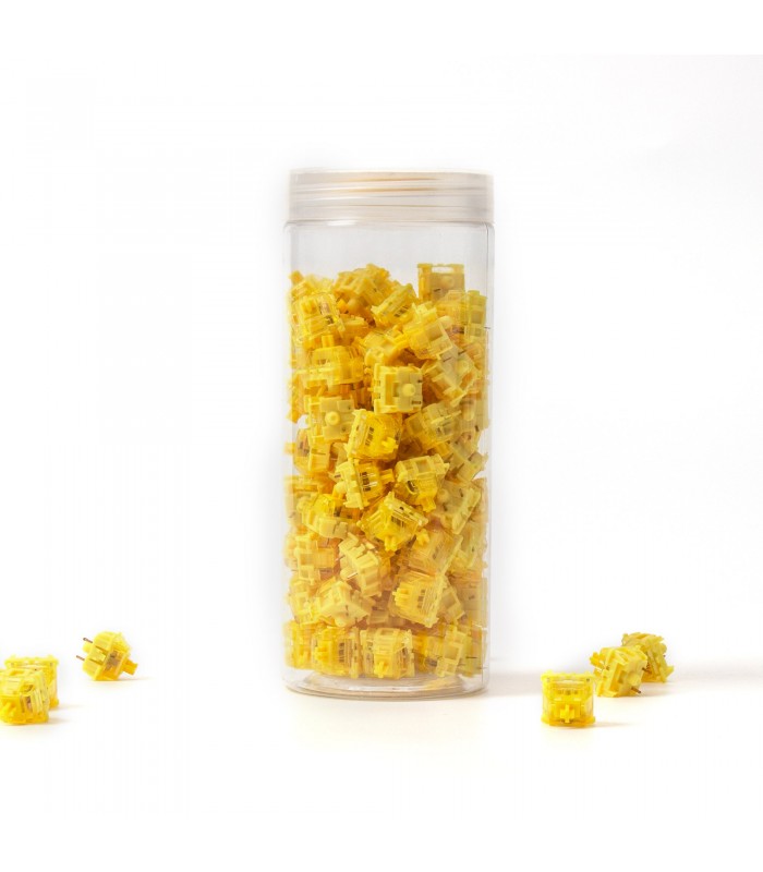 Gateron Phantom Switch 110pcs/Set Yellow