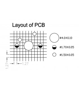 Gateron KS-3X Full Black Switch 110pcs/Set Blue