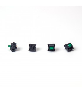Gateron KS-3X Full Black Switch 110pcs/Set Green