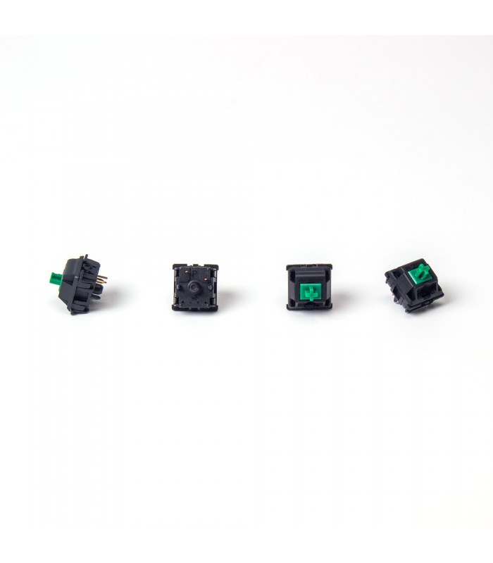 Gateron KS-3X Full Black Switch 110pcs/Set Green