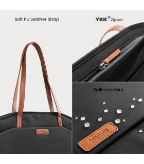 tomtoc Lady A53 (14") Tote Bag, Black