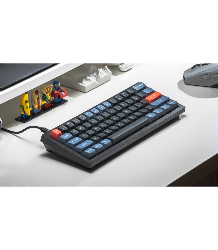 Keychron V4 Frosted Black QMK Brown Switch (CH)