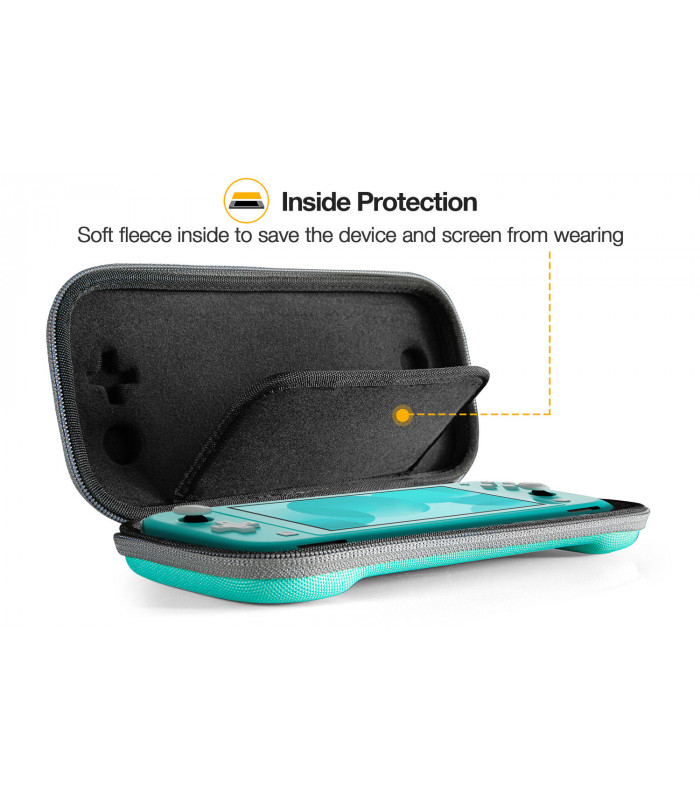 tomtoc Nintendo Switch Lite Slim Case, Turquoise