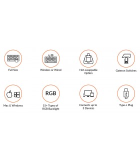 Keychron K10 Hot-Swap Red Switch RGB (CH)