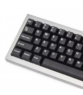 Keychron PBT White on Black Full Set Keycaps (US)