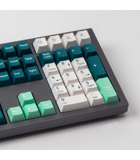 Keychron PBT White Mint  Full Set Keycaps (US)
