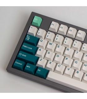 Keychron PBT White Mint  Full Set Keycaps (US)