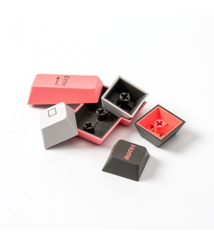 Keychron PBT Dolch Pink Full Set Keycaps (US)