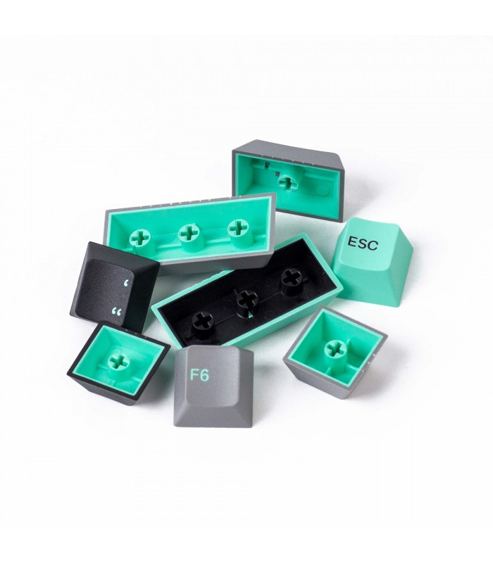 Keychron PBT Hacker Mint  Full Set Keycaps (US)