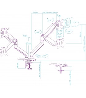 Ultradesk BRANCH Double