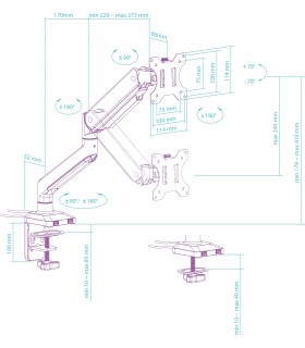 Ultradesk BRANCH Single