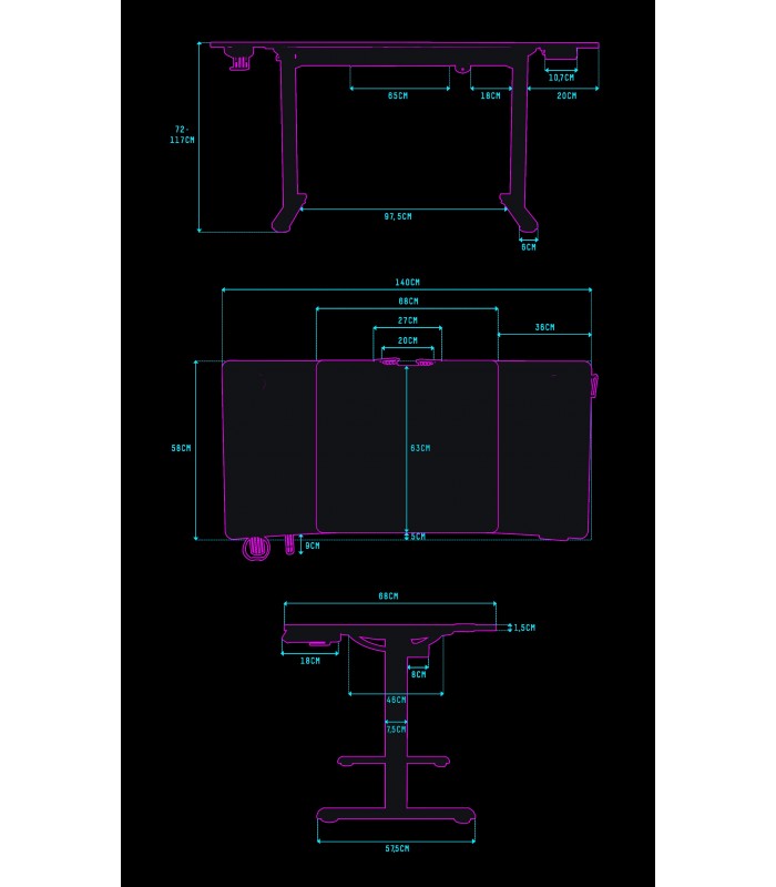 Ultradesk LEVEL V2 Black