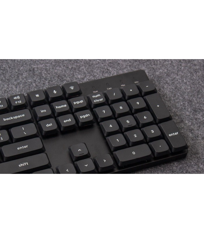 Keychron PBT Low Profile Keycap Set Black
