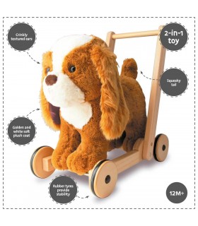 Peanut Puppy Baby Walker