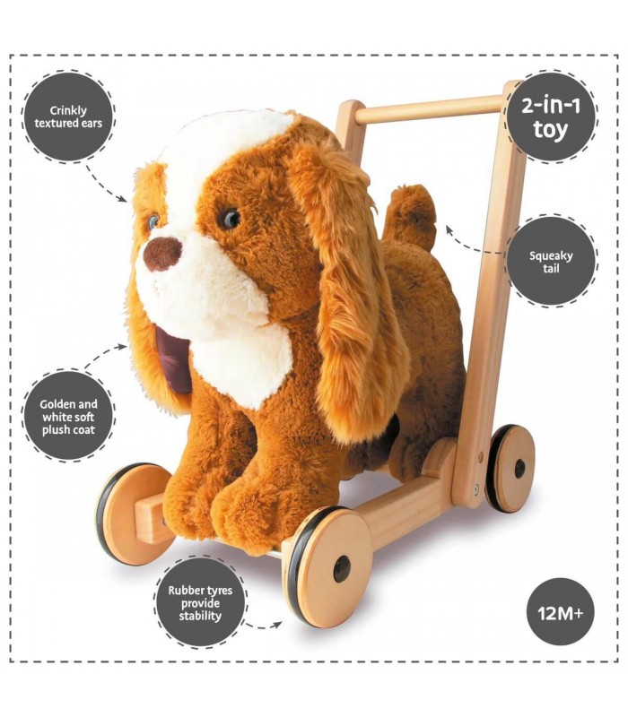 Peanut Puppy Baby Walker