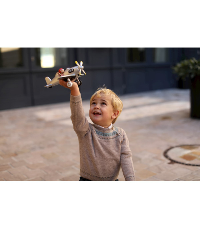 Baghera Jet Plane Silber