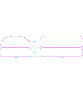 Ultradesk FRONTSTEP Black