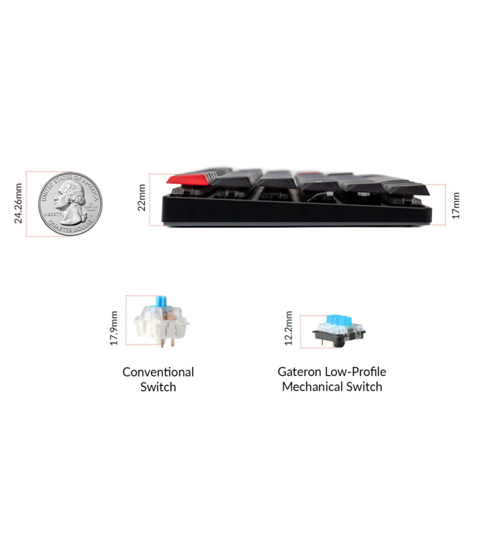Keychron K3 Pro Red Switch RGB (CH)