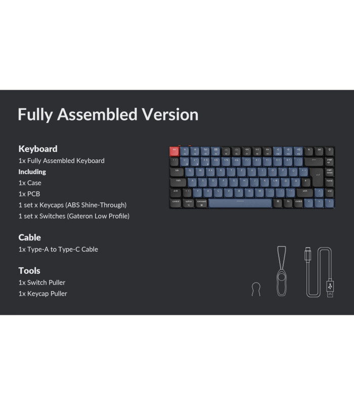 Keychron K3 Pro Red Switch RGB (DE)