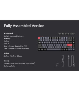 Keychron K3 Pro Red Switch RGB (US)