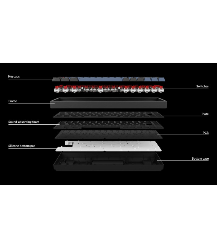 Keychron K2 Pro Red Switch RGB (CH)