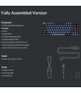 Keychron K2 Pro Red Switch RGB (CH)