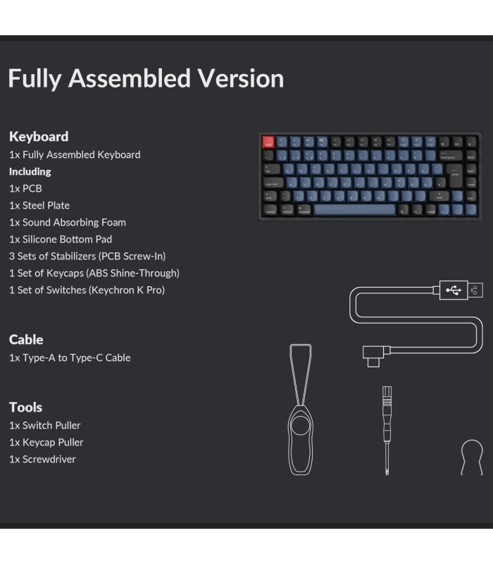 Keychron K2 Pro Brown Switch RGB (CH)