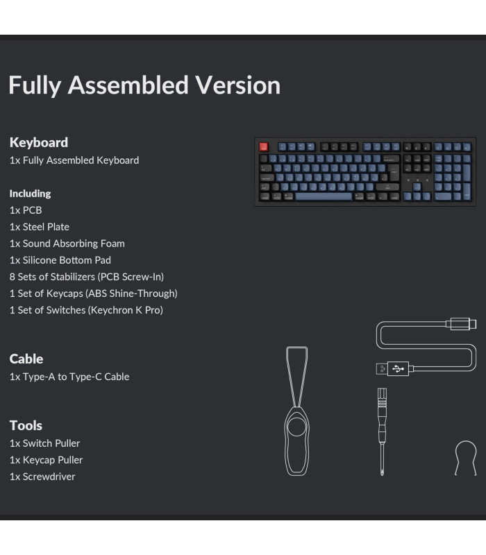 Keychron K10 Pro Red Switch (CH)