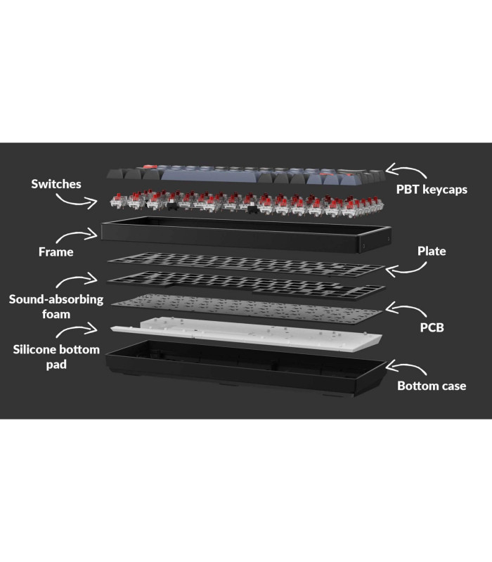 Keychron K6 Pro Red Switch RGB (CH)