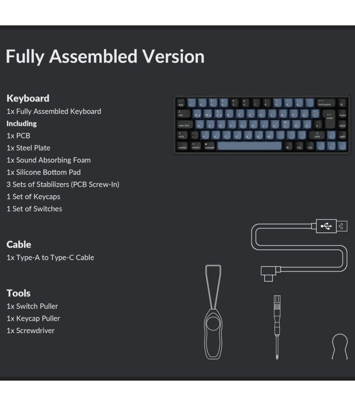 Keychron K6 Pro Red Switch RGB (CH)