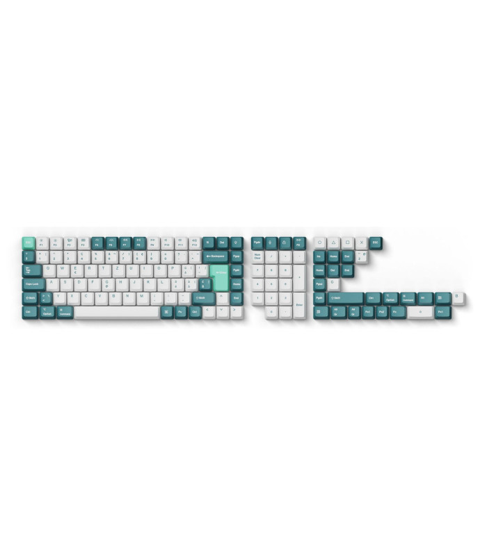 Keychron PBT White Mint Full Set Keycaps (CH)