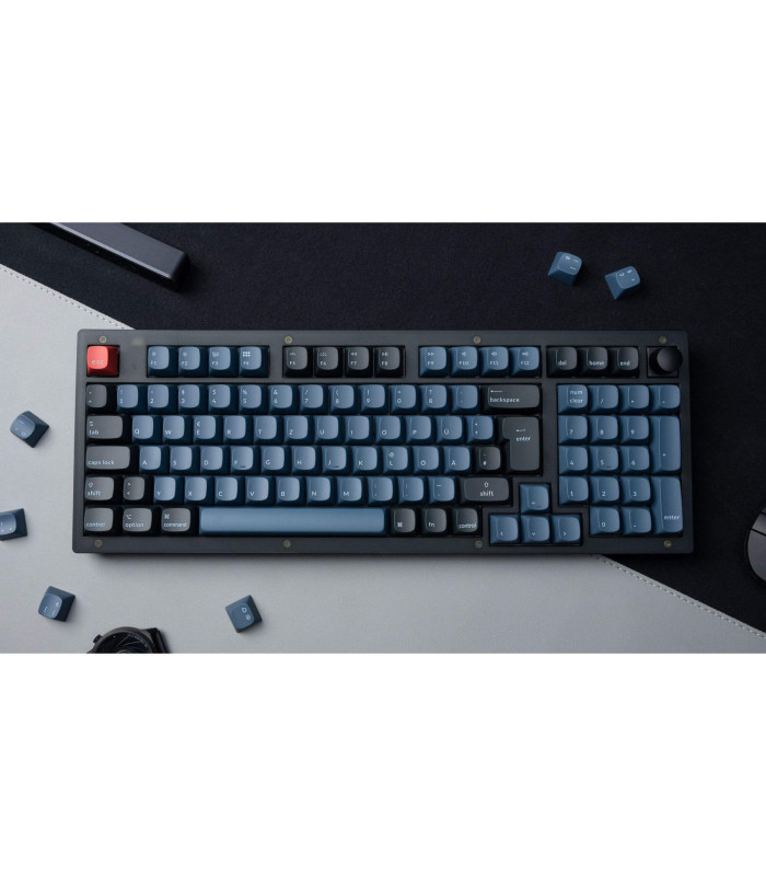 Keychron V5 Frosted Black Red Switch (CH) w/Knob