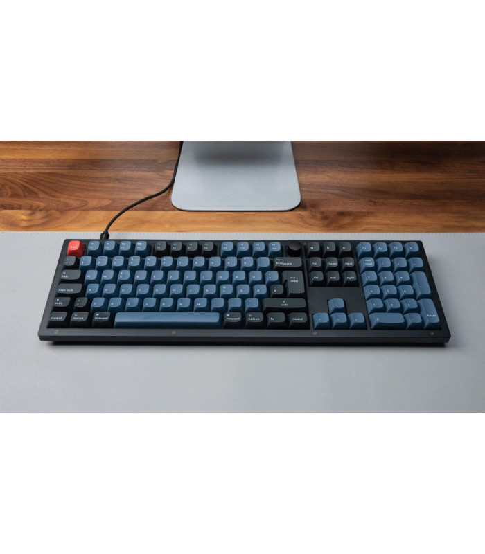 Keychron V6 Frosted Black Brown Switch (CH) w/Knob