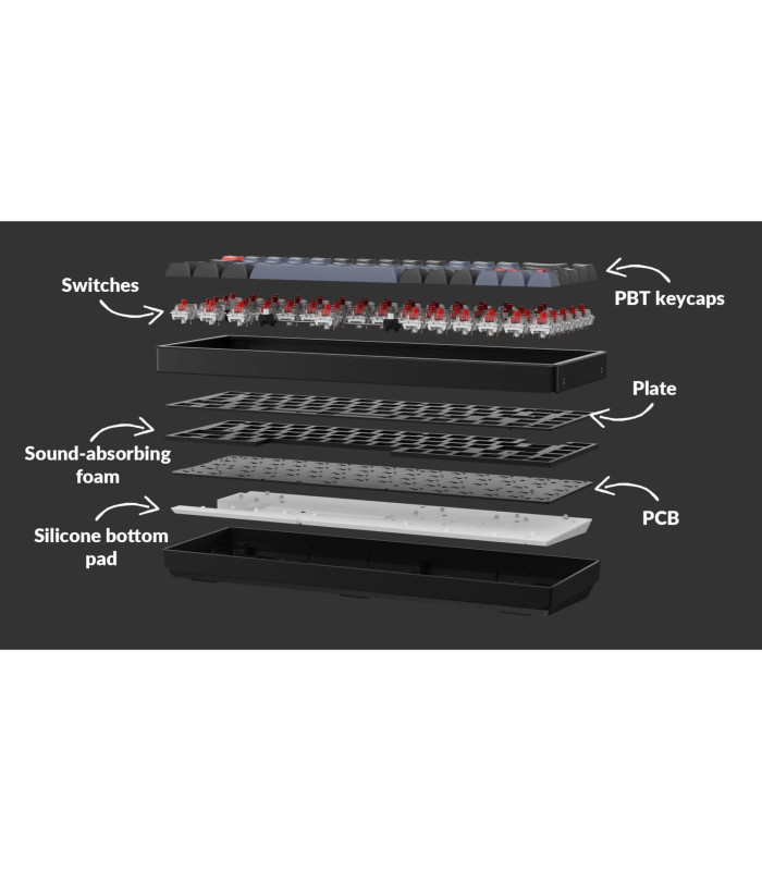 Keychron K6 Pro Red Switch RGB (US)