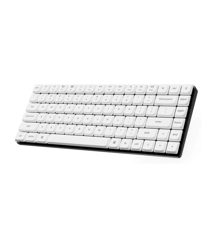 Keychron PBT Low Profile Keycap Set White