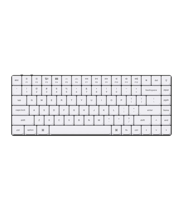 Keychron PBT Low Profile Keycap Set White