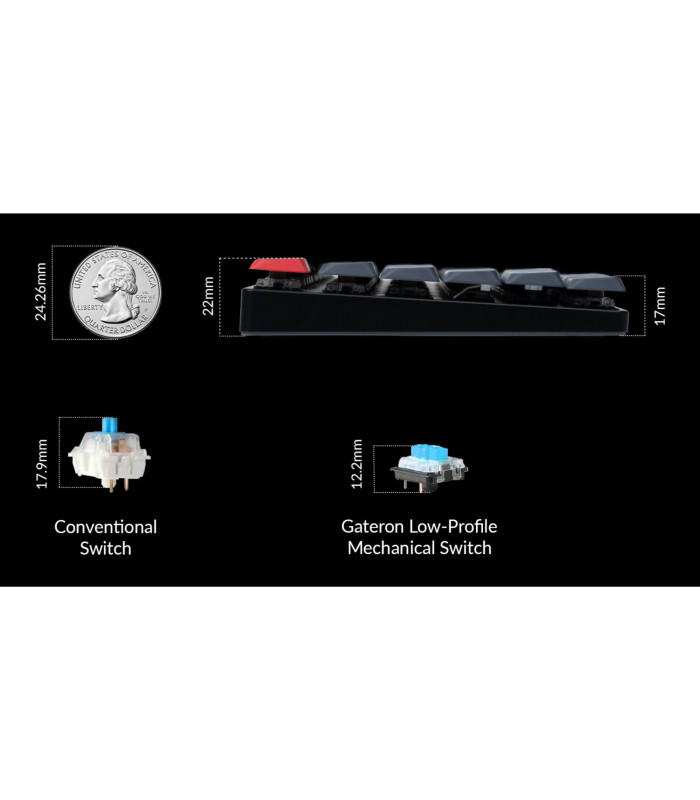 Keychron K1 Pro Brown Switch RGB (US)