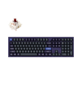 Keychron Q6 Purple QMK Brown Switch (US) w/Knob